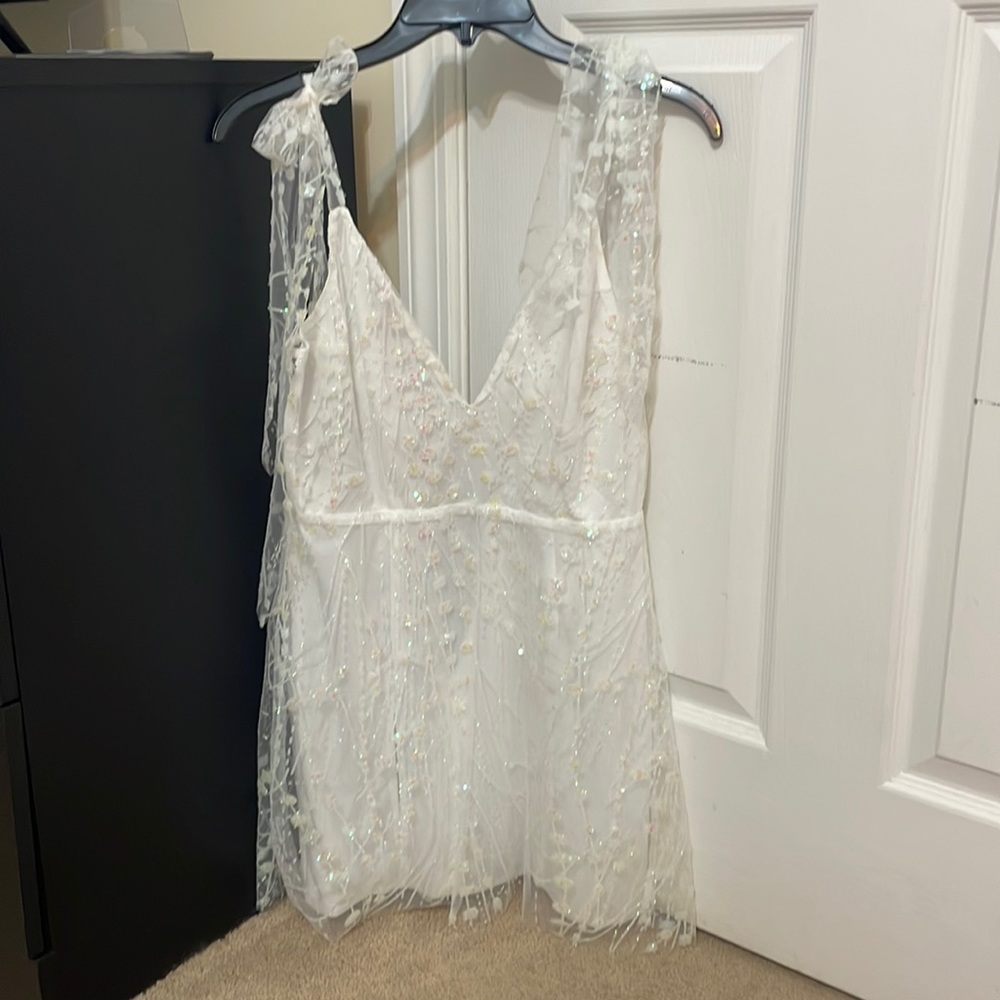 White dress